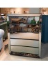 Mirano Mirrored 2+4 Drawer Chest W90 *Last Floor Model